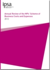 Image for Annual review of the MPs&#39; scheme of business costs and expenses 2012