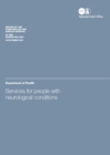 Image for Services for People with Neurological Conditions : Department of Health