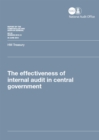 Image for The effectiveness of internal audit in central government