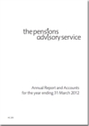 Image for The Pensions Advisory Service annual report and accounts for the year ending 31 March 2012