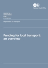 Image for Funding for local transport