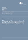 Image for Managing the expansion of the academies programme