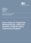 Image for Case study on integration : measuring the costs and benefits of Whole-Place Community Budgets, Department for Communities and Local Government