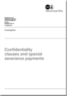Image for Confidentiality clauses and special severance payments : investigation