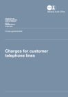 Image for Charges for customer telephone lines