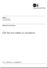 Image for Gift aid and reliefs on donations