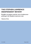 Image for The Stephen Lawrence Independent Review : possible corruption and the role of undercover policing in the Stephen Lawrence case