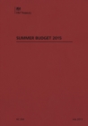 Image for Summer budget 2015