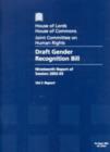 Image for Draft Gender Recognition Bill,Nineteenth Report of Session