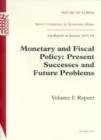 Image for Monetary and fiscal policy : present successes and future problems, 3rd report of session 2003-04, Vol. 1: Report