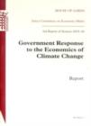 Image for Government response to the economics of climate change : report, 3rd report of session 2005-06