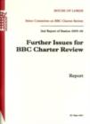 Image for Further Issues for BBC Charter Review, 2nd Report of Session
