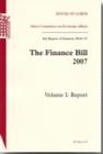 Image for The Finance Bill 2007