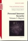 Image for Personal internet security : 5th report of session 2006-07, Vol. 1: Report