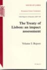Image for The Treaty of Lisbon: An Impact Assessment