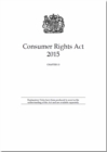 Image for Consumer Rights Act 2015 : Chapter 15