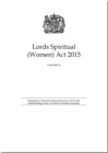 Image for Lords Spiritual (Women) Act 2015