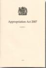 Image for Appropriation Act 2007