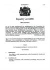Image for Equality Act 2006 : Elizabeth II. Chapter 3