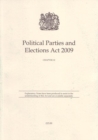 Image for Political Parties and Elections Act 2009 : Chapter 12