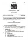 Image for Railways Act 2005 : Elizabeth II. Chapter 14
