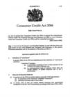 Image for Consumer Credit Act 2006 : Elizabeth II. Chapter 14