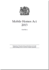Image for Mobile Homes Act 2013
