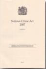 Image for Serious Crime Act 2007 : Elizabeth II. Chapter 27