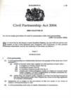 Image for Civil Partnership Act 2004 : Elizabeth II. Chapter 33