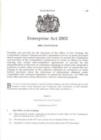 Image for Enterprise Act 2002 : Elizabeth II. Chapter 40