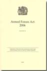 Image for Armed Forces Act 2006 : Elizabeth II. Chapter 52