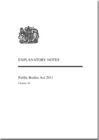 Image for Public Bodies Act 2011 : Chapter 24, explanatory notes