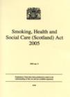 Image for Smoking, Health and Social Care (scotland) Act 2005, Elizabeth II. 2005 Asp 13