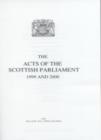 Image for The Acts of the Scottish Parliament : With Lists of the Acts, Tables and Index