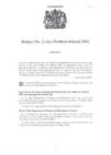 Image for Budget (No. 2) Act (Northern Ireland) 2002 : Chapter 7