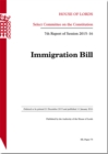 Image for Immigration Bill : 7th report of session 2015-16