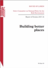Image for Building better places
