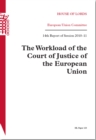 Image for The Workload Of The Court Of Justice Of The European Union: 14th Report Of Session 2010-11