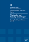 Image for The justice and security green paper