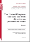 Image for The United Kingdom opt-in to the draft directive on proceeds of crime