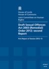 Image for Draft Sexual Offences Act 2003 (Remedial) Order 2012: second report