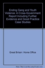 Image for Ending gang and youth violence  : a cross-government report including further evidence and good practice case studies