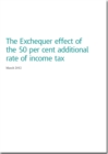 Image for The Exchequer effect of the 50 per cent additional rate of income tax
