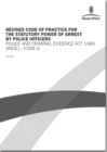 Image for Revised code of practice for the statutory power of arrest by police officers