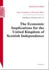 Image for The economic implications for the United Kingdom of Scottish Independence : 2nd report of session 2012-13