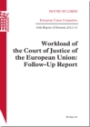 Image for Workload of the Court of Justice of the European Union