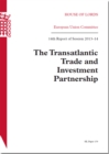 Image for The Transatlantic Trade and Investment Partnership : 14th report of session 2013-14