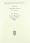 Image for The Bovine Semen (England) Regulations 2007