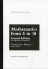 Image for Mathematics from 5 to 16