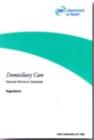 Image for Domiciliary care  : national minimum standards